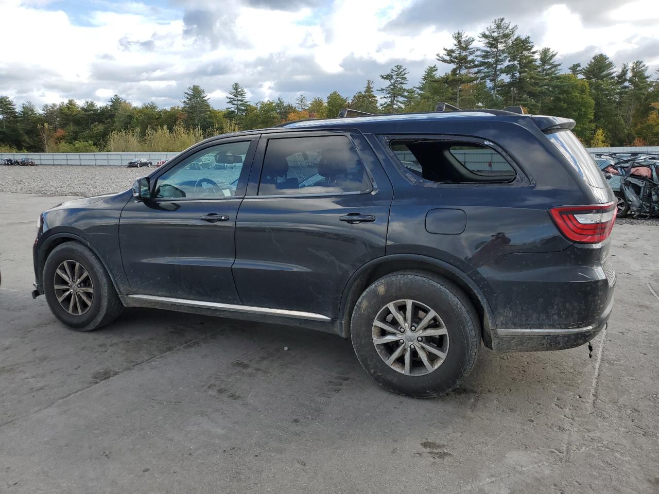 2015 Dodge Durango VIN 1C4RDJDG3FC730081 Copart auction photo, side / front end damage thumbnail 2