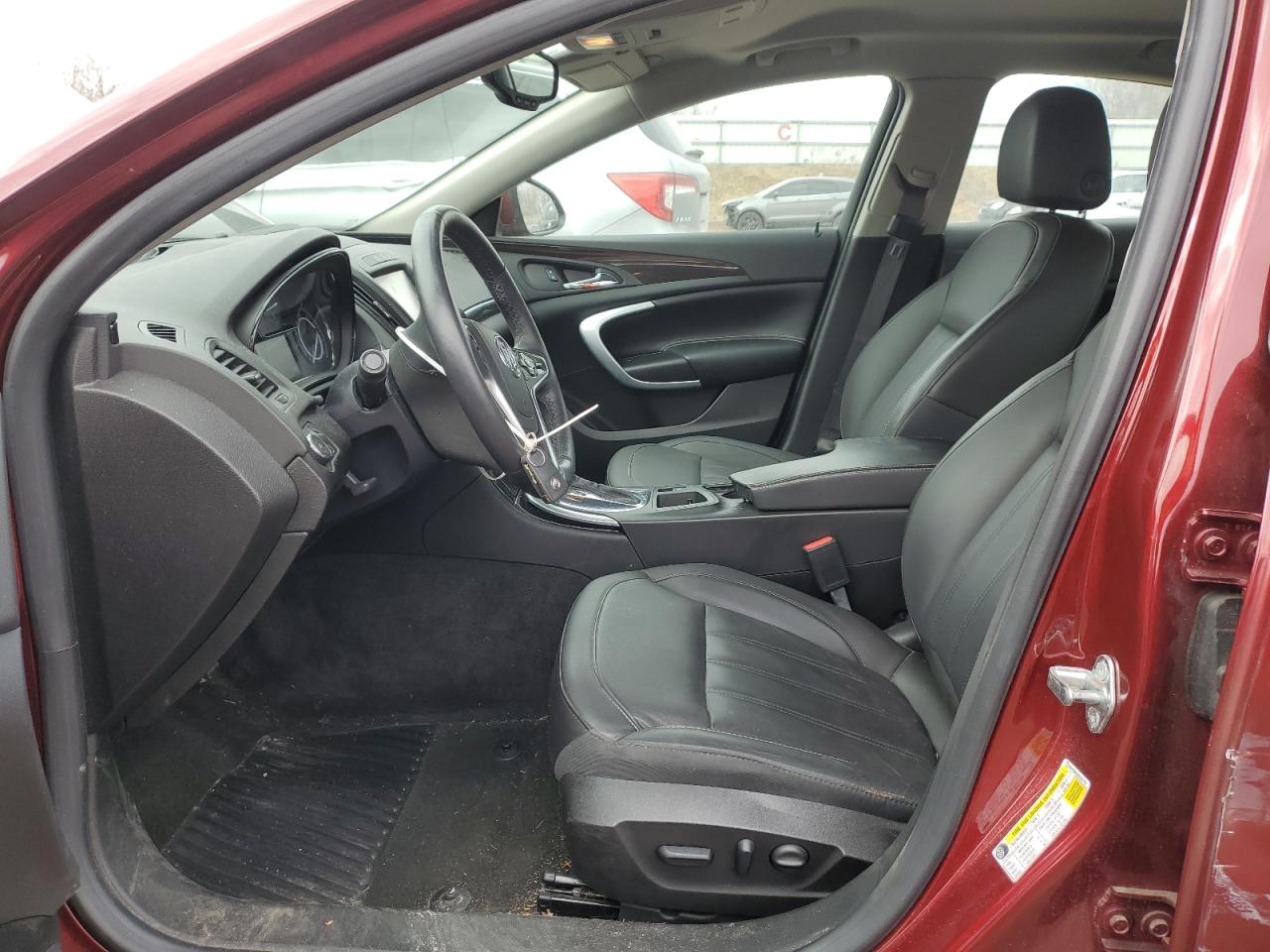 2016 Buick Regal VIN 2G4GS5GX8G9137725 Copart auction photo, front end / side damage thumbnail 7