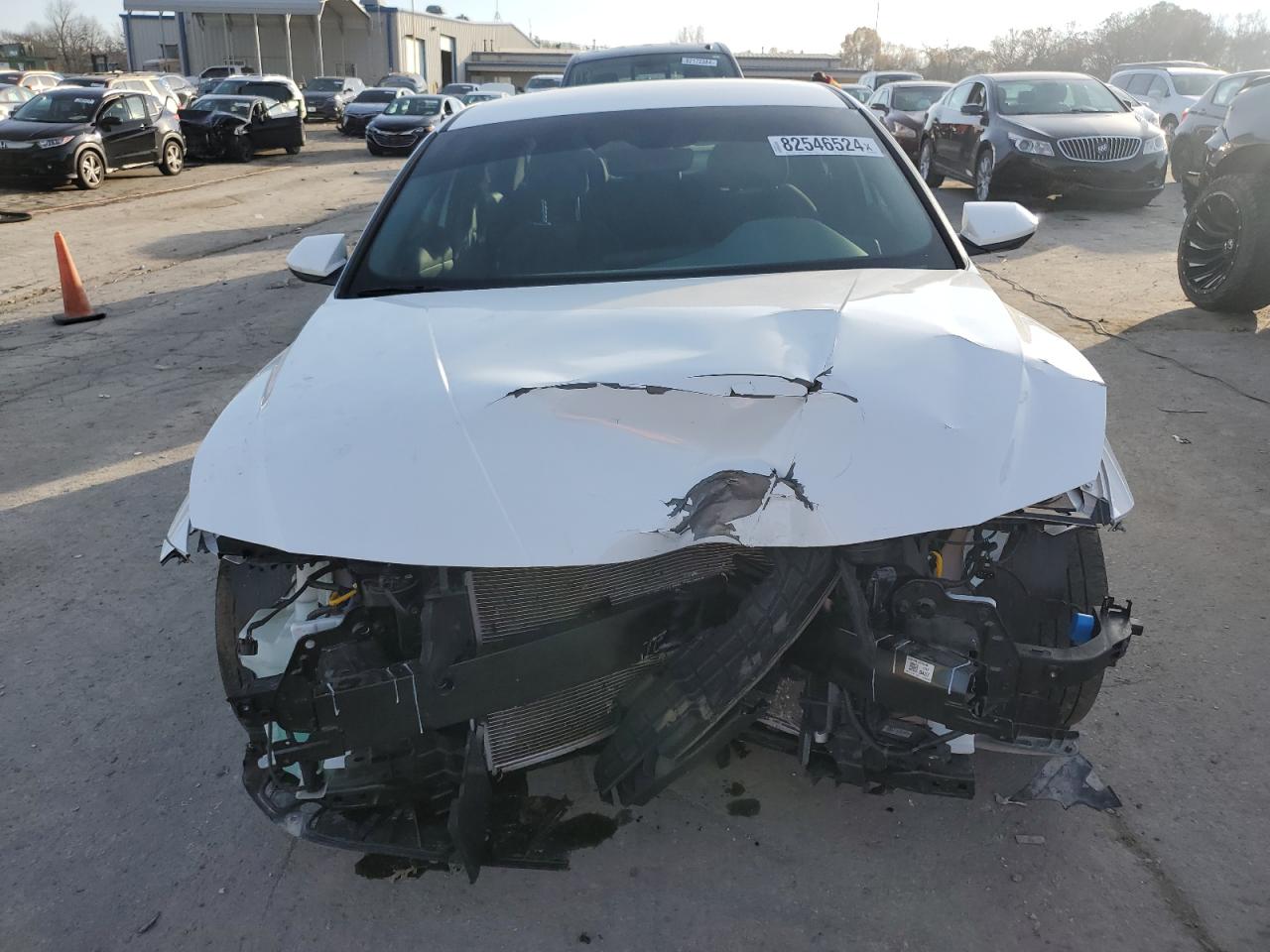 2024 Hyundai Elantra VIN KMHLM4DG1RU685904 Copart auction photo, front end damage thumbnail 5