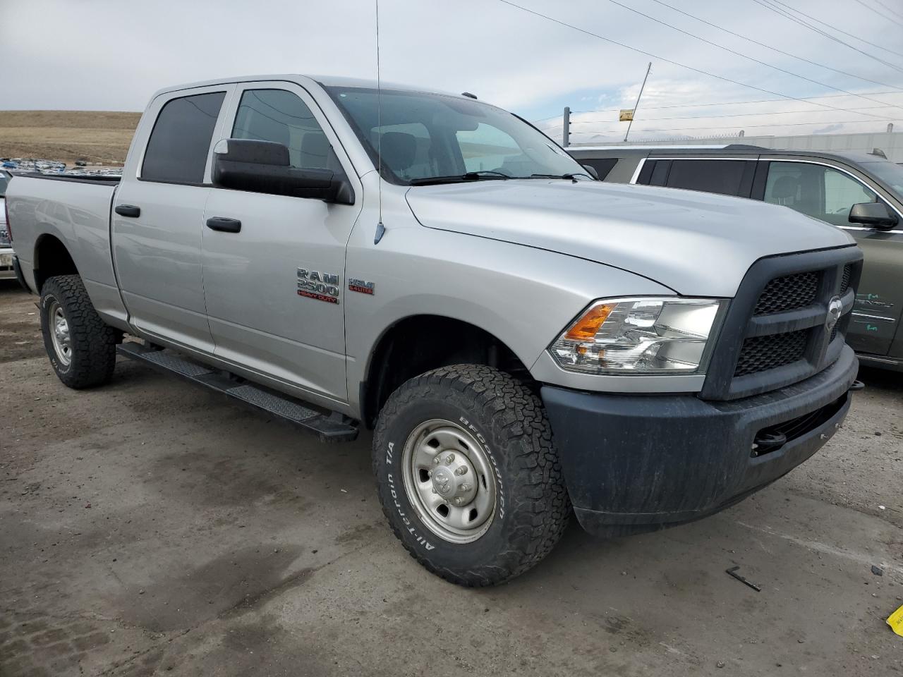 2014 RAM 2500 VIN 3C6UR5CJ5EG134649 Copart auction photo, rear end damage thumbnail 4