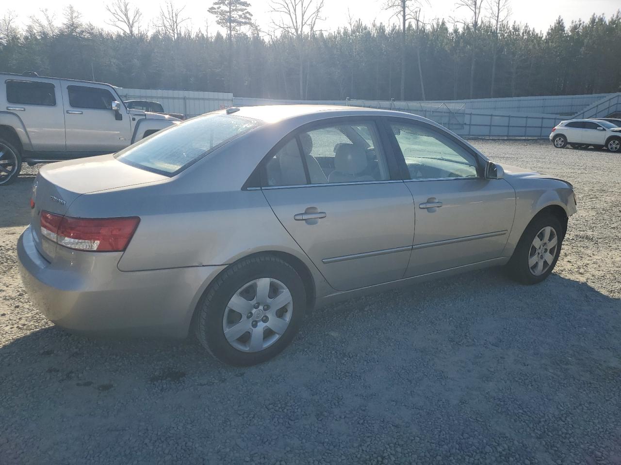 2008 Hyundai Sonata VIN 5NPET46C48H357573 Copart auction photo, front end damage thumbnail 3
