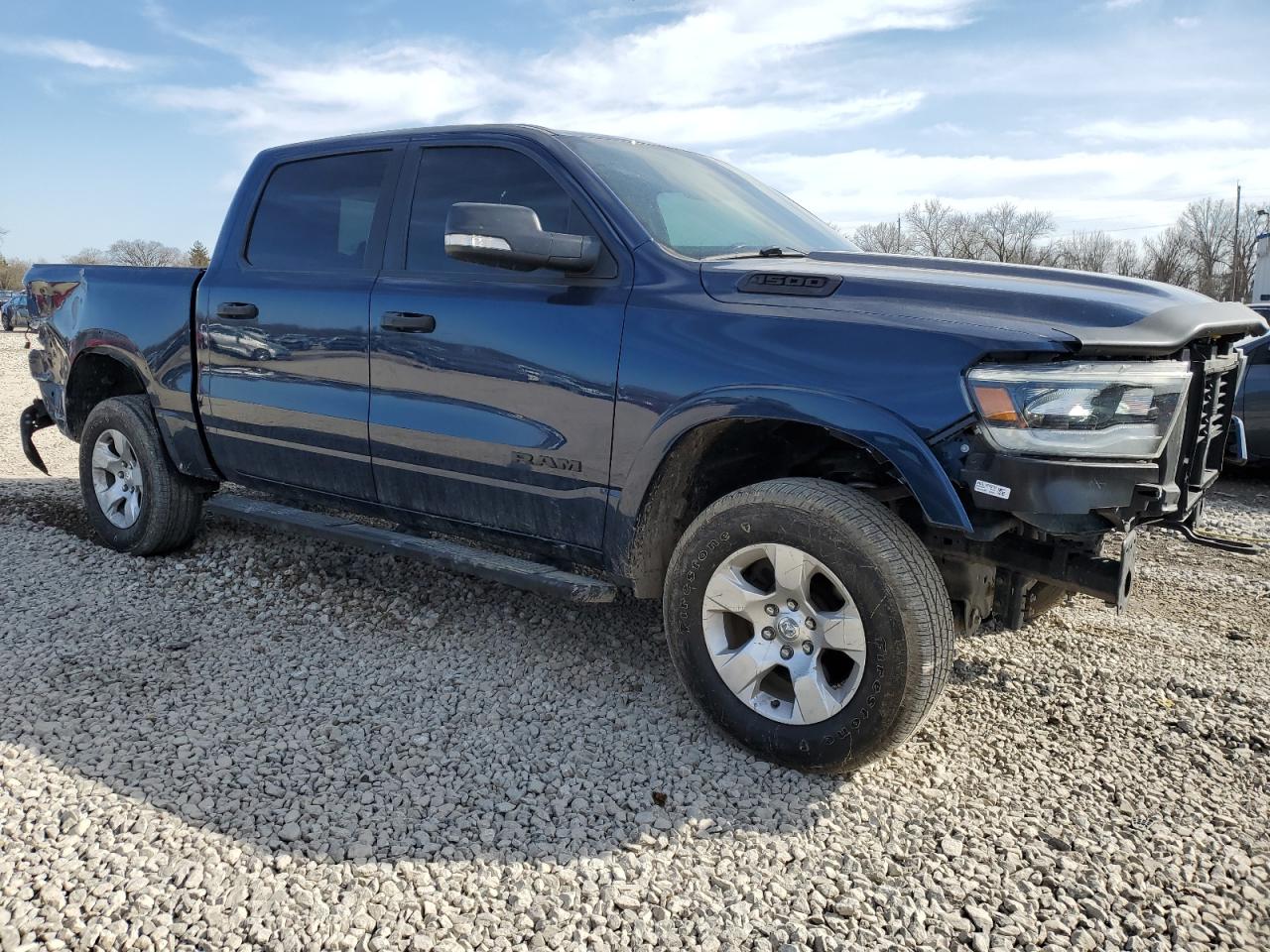 2020 RAM 1500 VIN 1C6SRFFT0LN366056 Copart auction photo, front end / rear end damage thumbnail 4