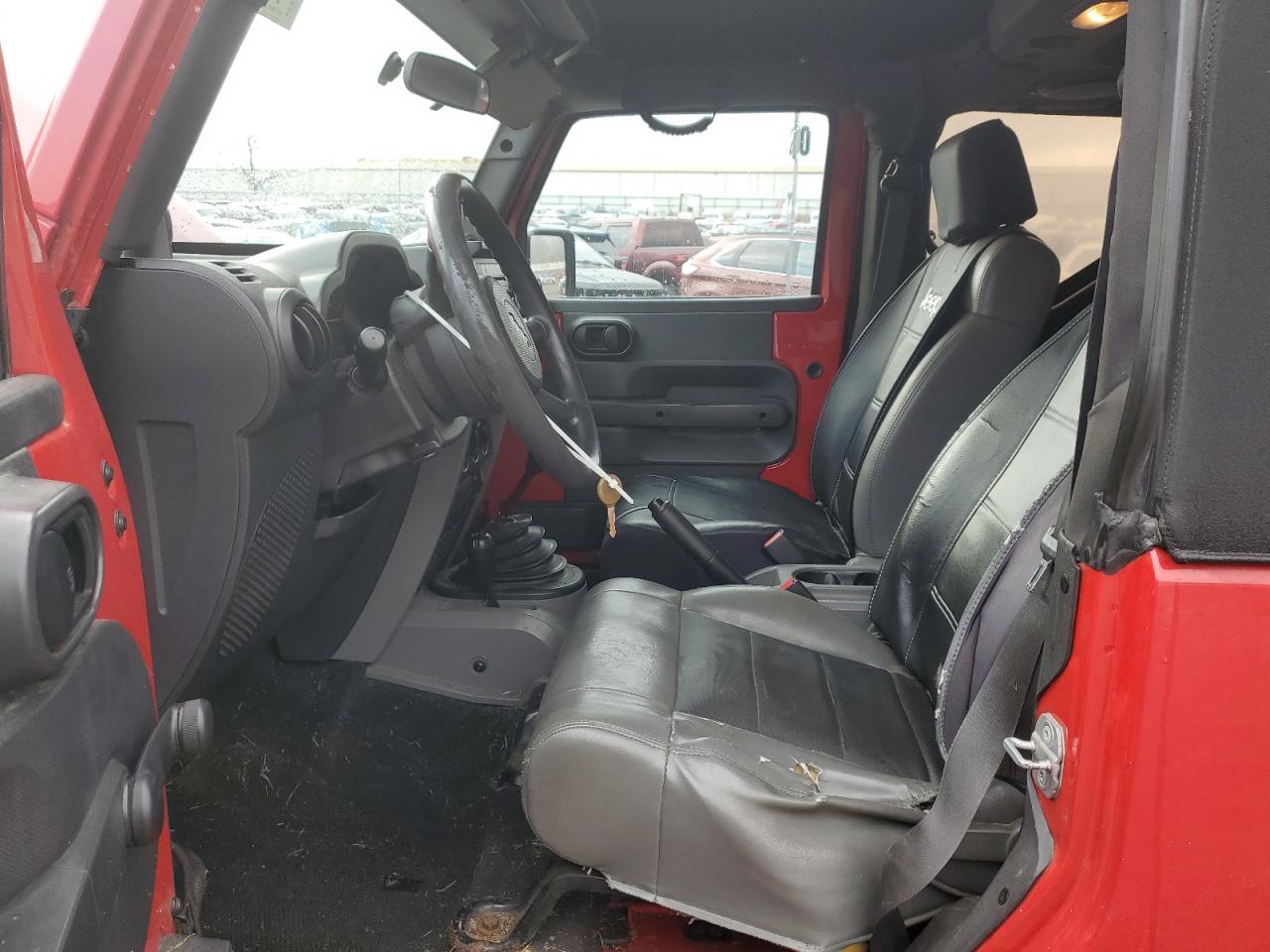 2009 Jeep Wrangler VIN 1J4FA24109L785664 Copart auction photo, rear end / side damage thumbnail 7