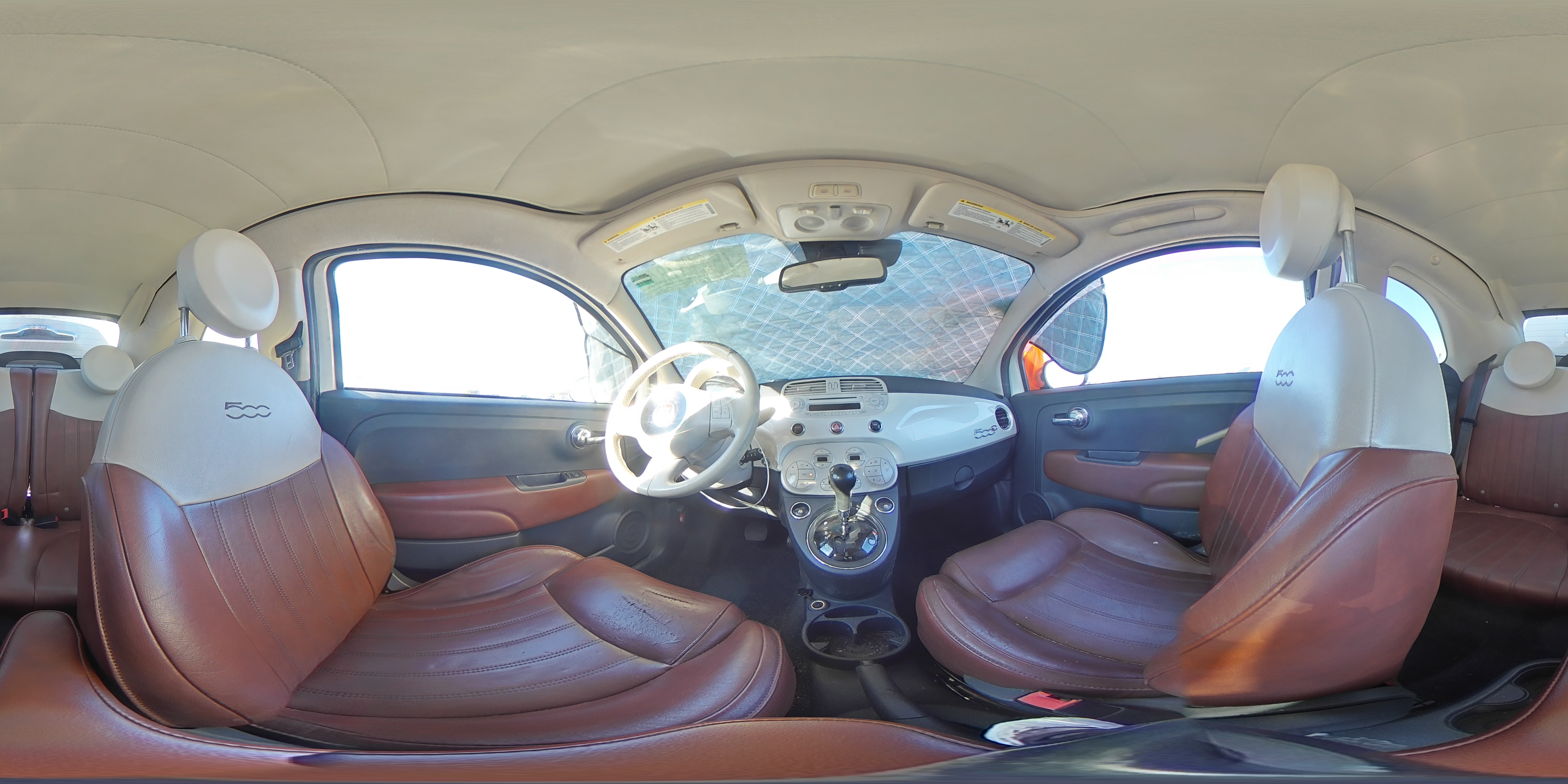 2013 Fiat 500 VIN 3C3CFFER1DT513549 Copart auction photo, minor dent/scratches damage thumbnail 13