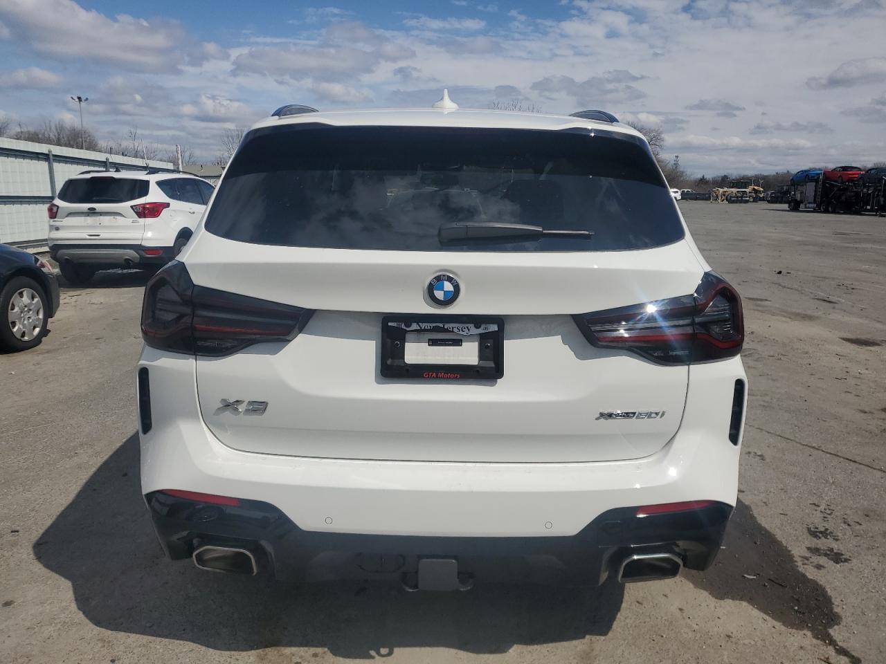 2024 BMW X3 VIN 5UX53DP07R9V89467 Copart auction photo, side / front end damage thumbnail 6