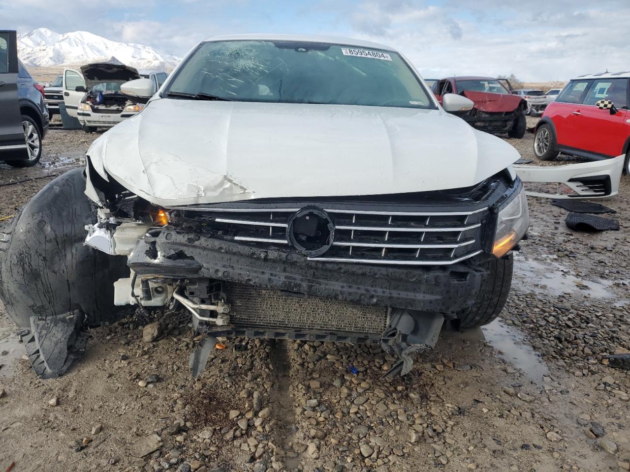 2018 Volkswagen Passat VIN 1VWAA7A34JC050304 Copart auction photo, front end damage thumbnail 5