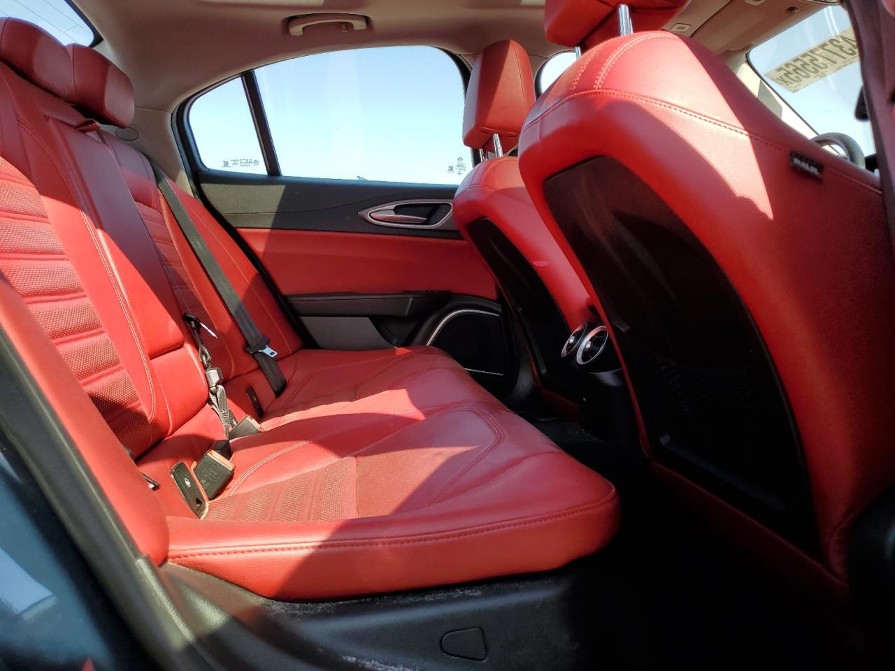 2019 Alfa Romeo Giulia VIN ZARFAMBN1K7600825 Copart auction photo, rear end damage thumbnail 10