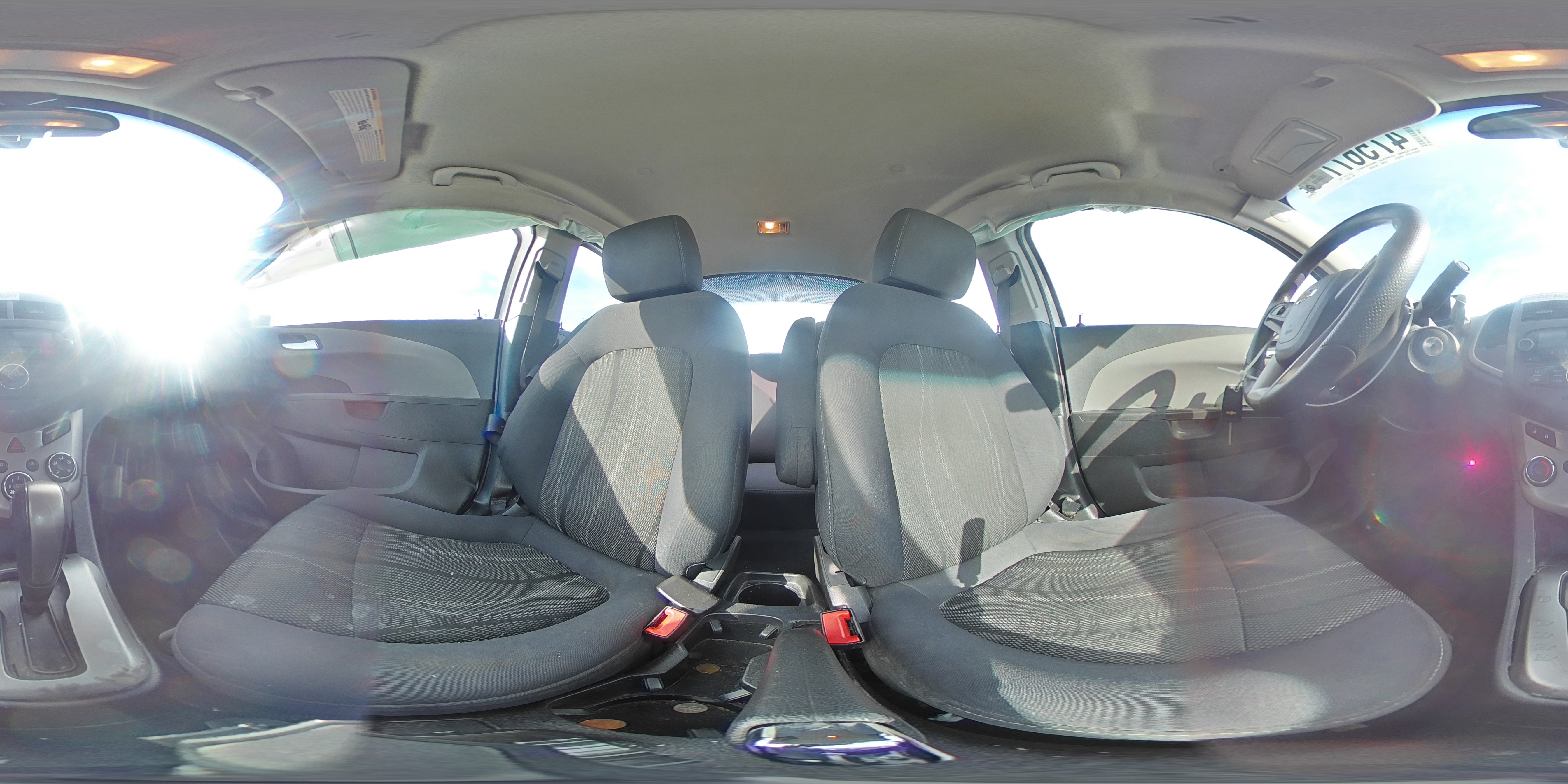 2014 Chevrolet Sonic VIN 1G1JC5SH8E4112291 Copart auction photo, side damage thumbnail 13