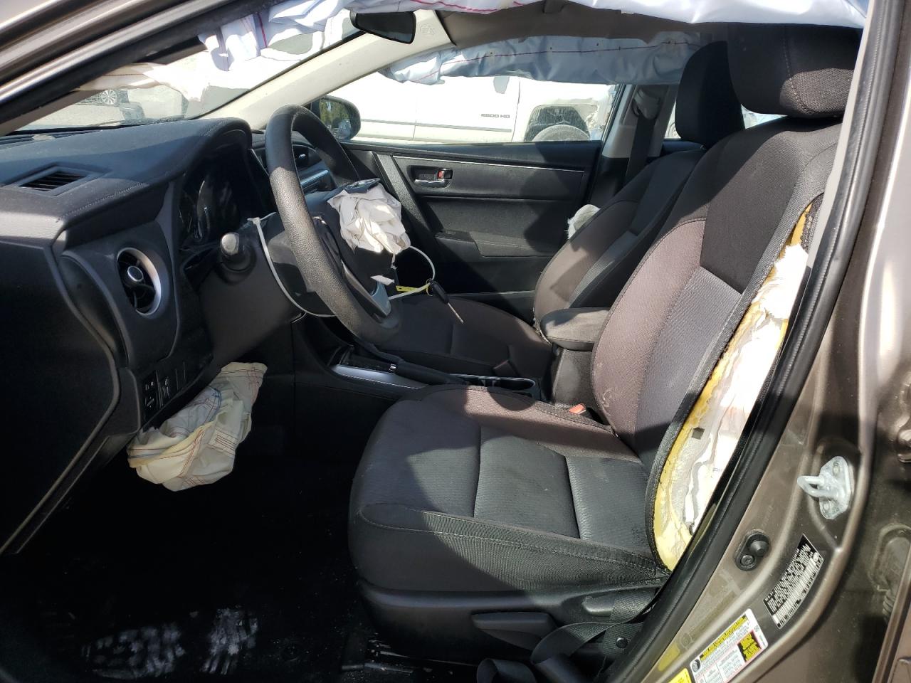 2017 Toyota Corolla VIN 5YFBURHE6HP725010 Copart auction photo, front end damage thumbnail 7