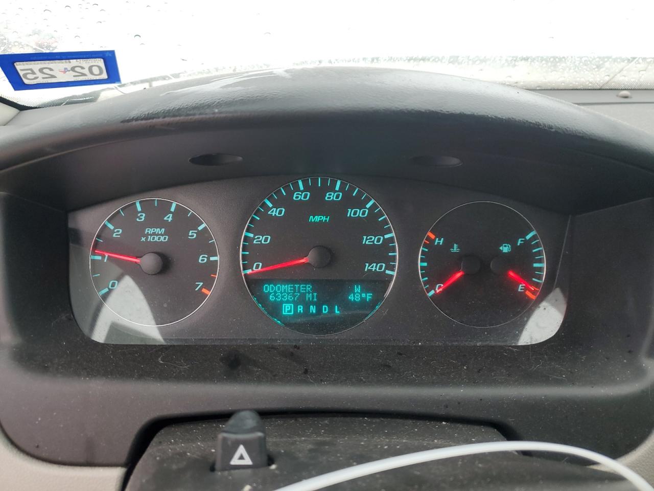 2013 Chevrolet Impala VIN 2G1WG5E37D1225668 Copart auction photo, front end / top/roof damage thumbnail 9