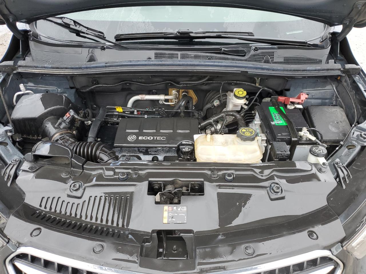 2017 Buick Encore VIN KL4CJCSB2HB143889 Copart auction photo, front end / rear end damage thumbnail 11