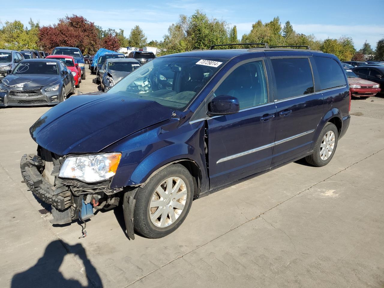 2013 Chrysler Town & Country VIN 2C4RC1BG3DR743746