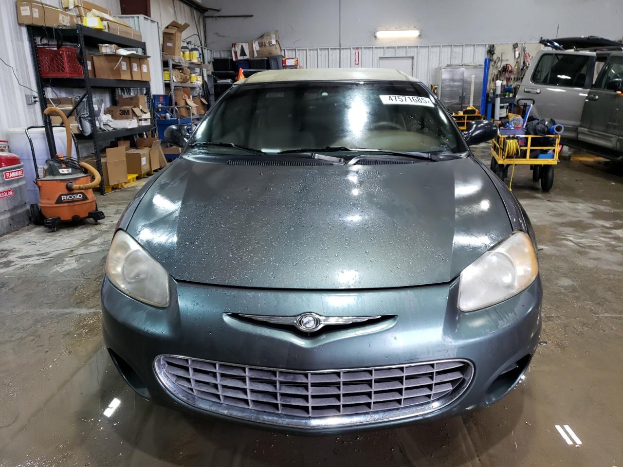 2002 Chrysler Sebring VIN 1C3EL45R52N216979 Copart auction photo, mechanical damage thumbnail 5
