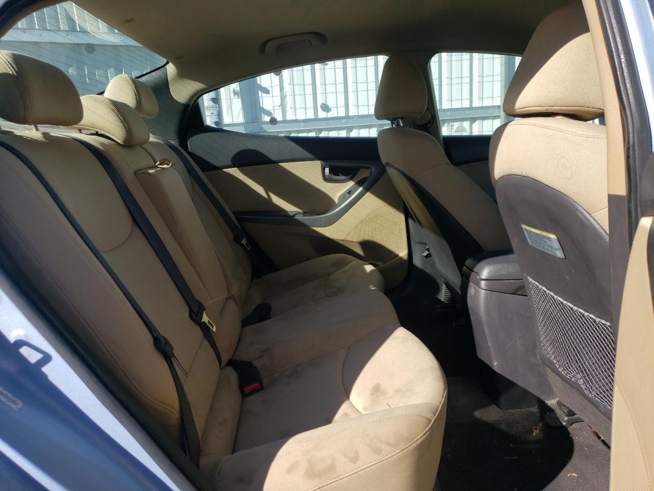2011 Hyundai Elantra VIN KMHDH4AE9BU111407 Copart auction photo, front end / hail damage thumbnail 11
