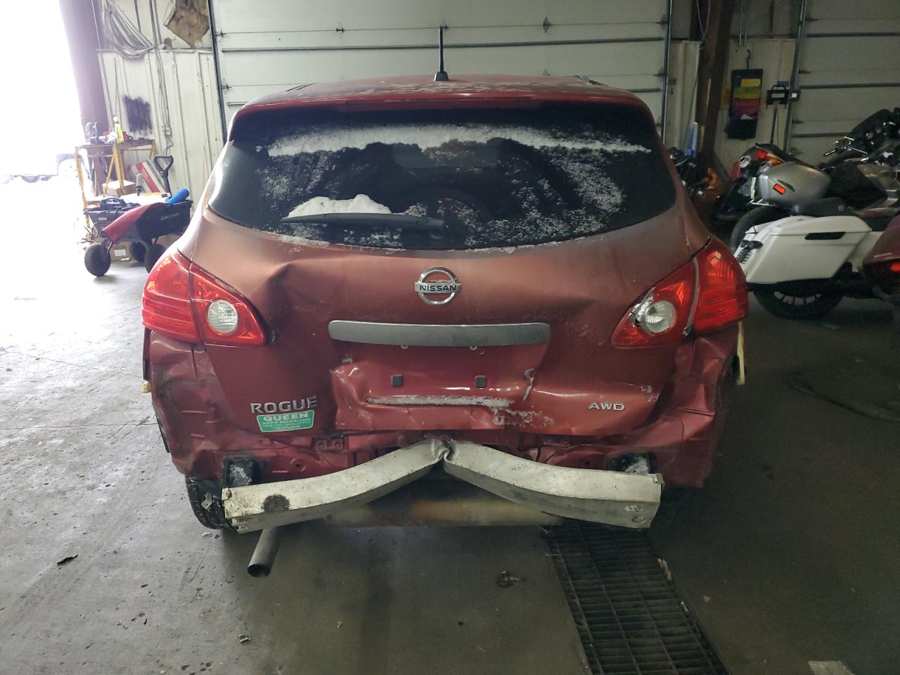 2011 Nissan Rogue VIN JN8AS5MV5BW279905 Copart auction photo, rear end damage thumbnail 6