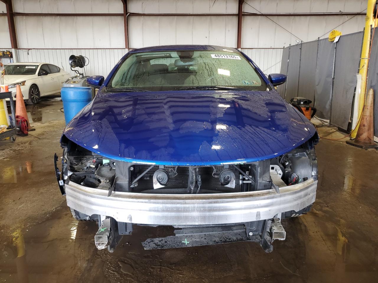 2016 Chrysler 200 VIN 1C3CCCABXGN128883 Copart auction photo, front end / side damage thumbnail 5