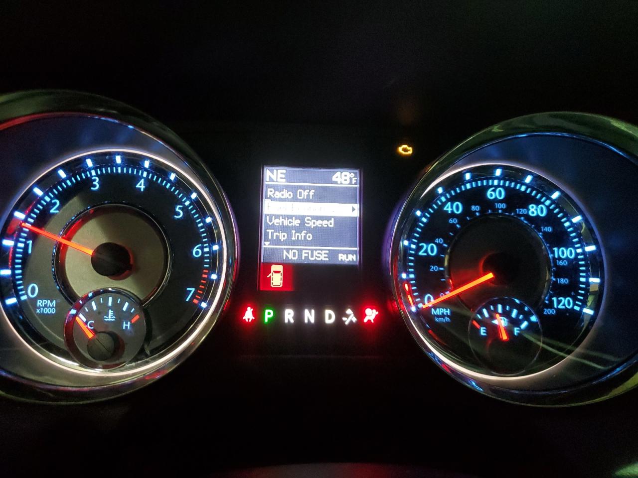 2012 Chrysler Town & Country VIN 2C4RC1BG5CR304885 Copart auction photo, front end / rear end damage thumbnail 9