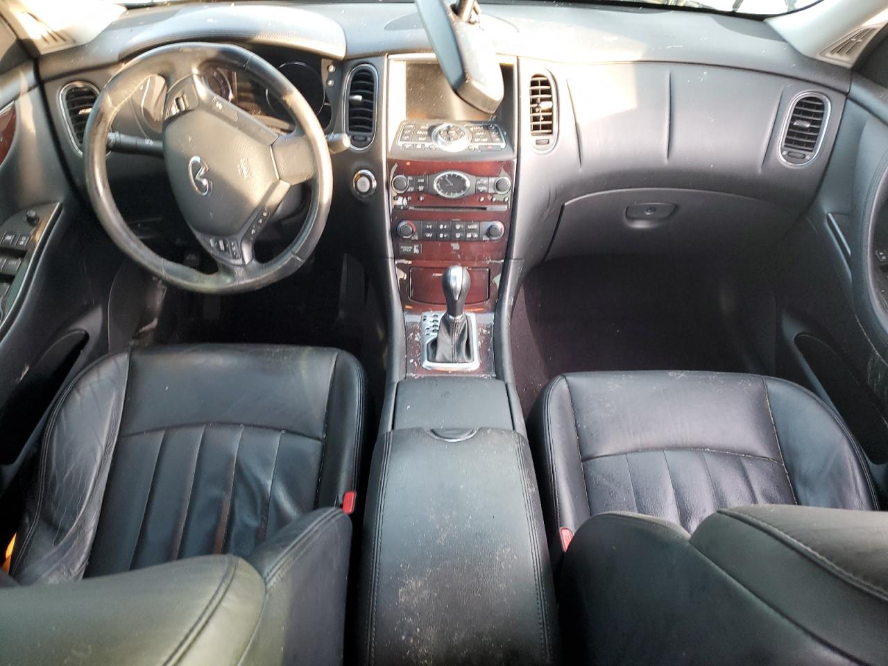 2012 Infiniti EX VIN JN1AJ0HR5CM452224 Copart auction photo, all over damage thumbnail 8