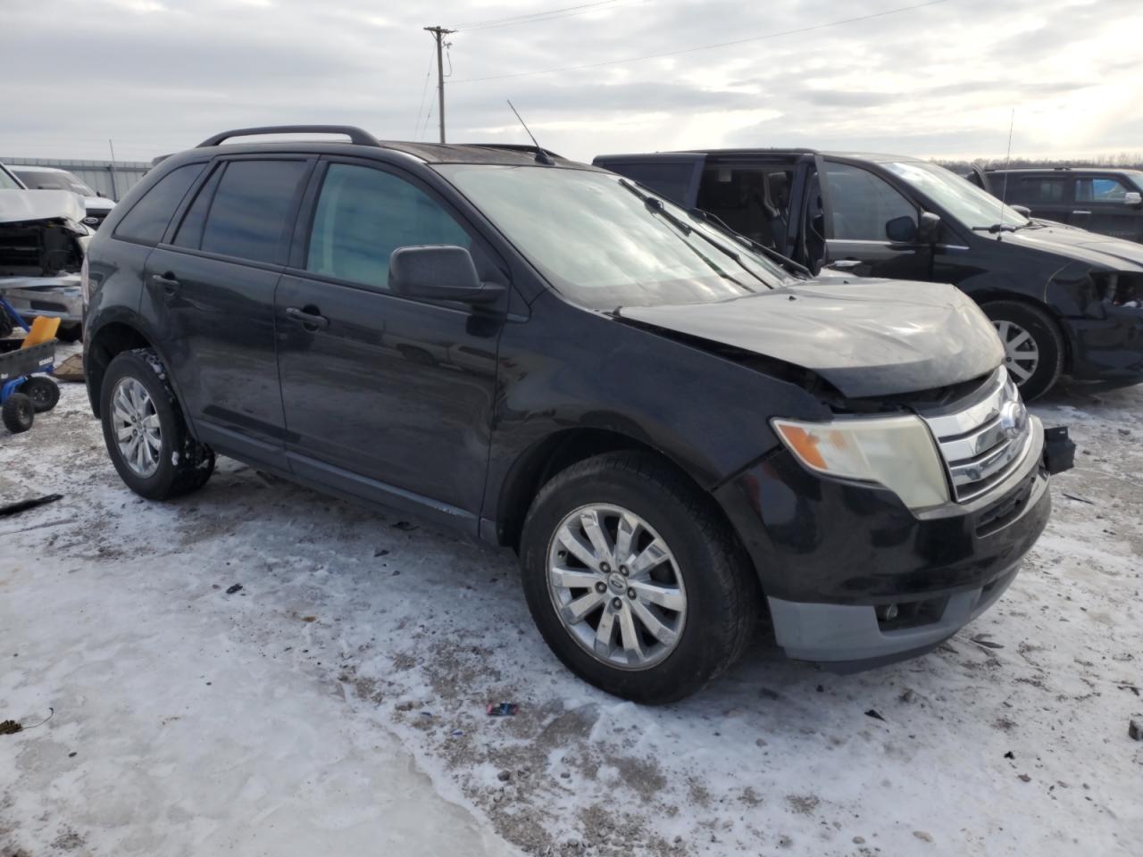 2007 Ford Edge VIN 2FMDK39C37BB68181 Copart auction photo, front end damage thumbnail 4