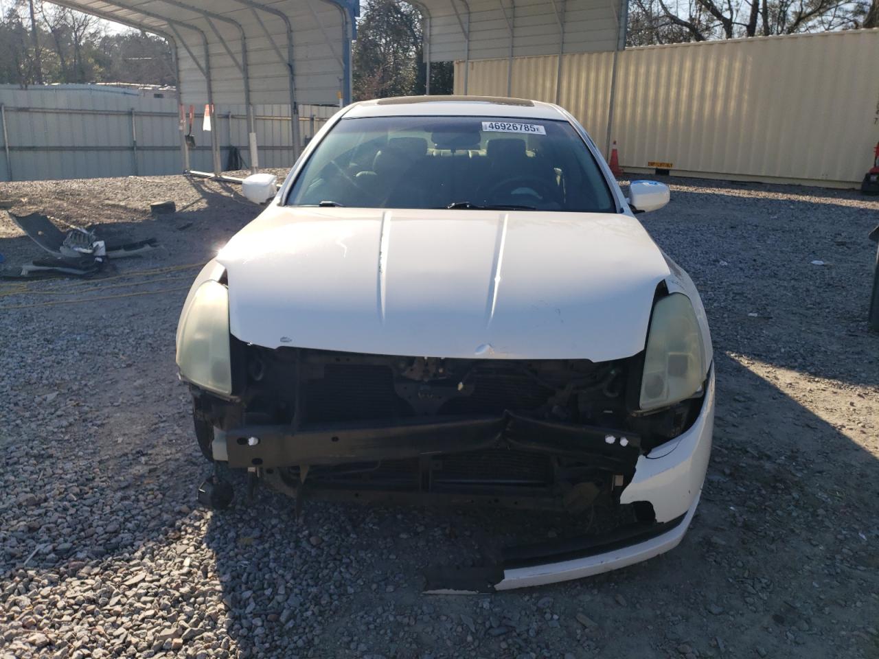 2005 Nissan Maxima VIN 1N4BA41E25C807462 Copart auction photo, front end / side damage thumbnail 5