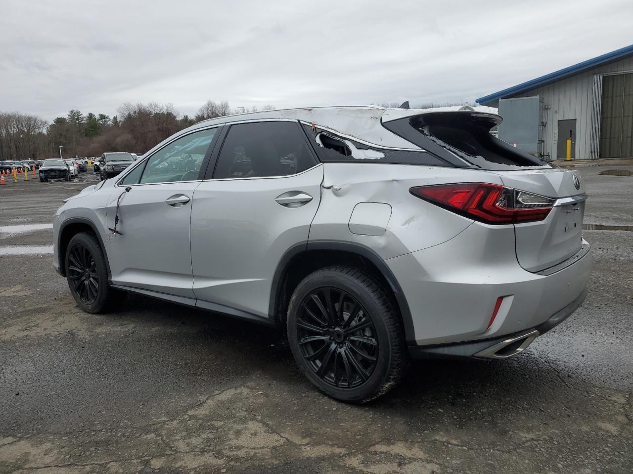 2016 Lexus RX VIN 2T2BZMCA5GC034232 Copart auction photo, rollover damage thumbnail 2