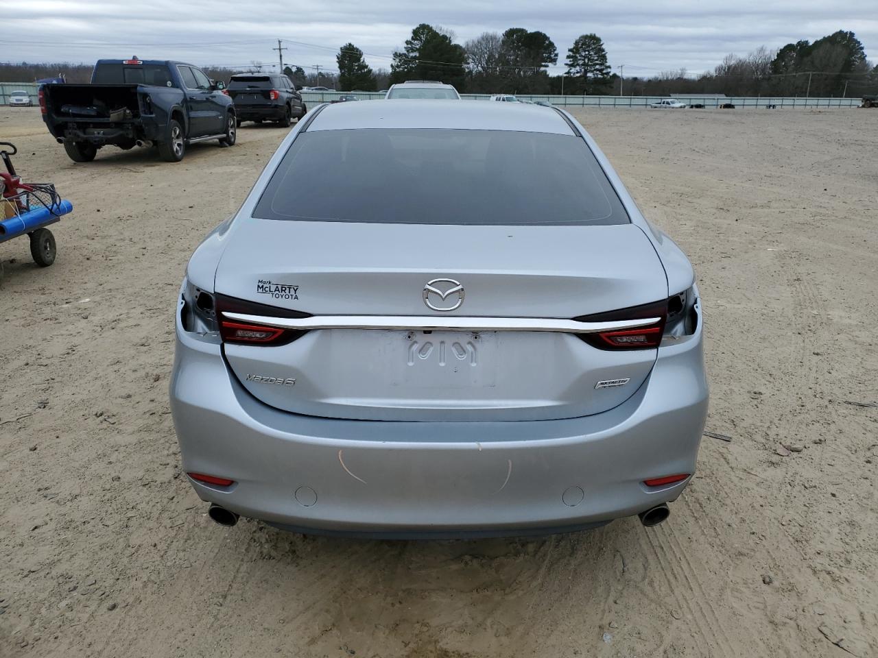 2018 Mazda 6 VIN JM1GL1VM7J1321987 Copart auction photo, all over damage thumbnail 6