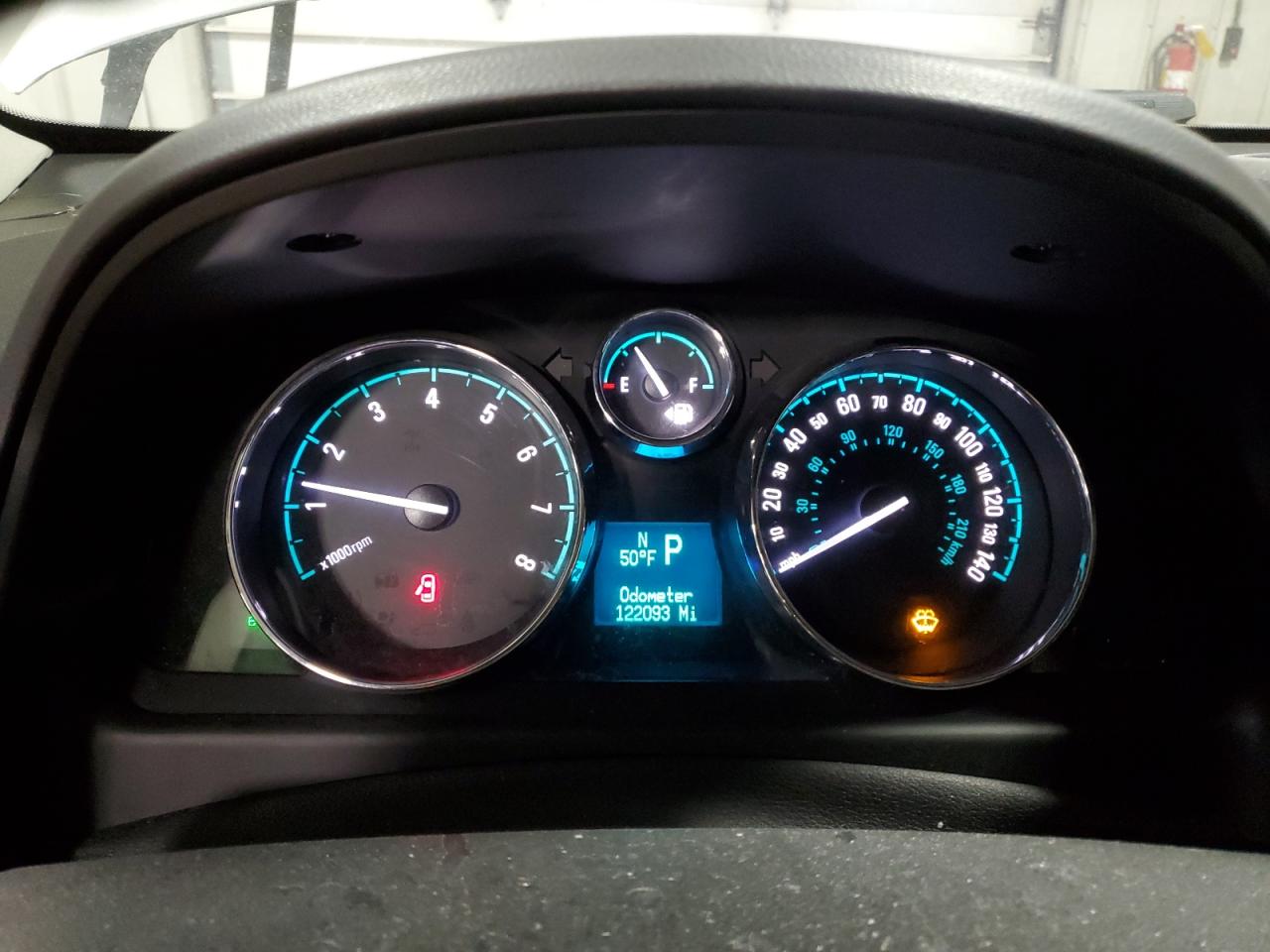 2014 Chevrolet Captiva VIN 3GNAL3EK9ES509258 Copart auction photo, front end / side damage thumbnail 9
