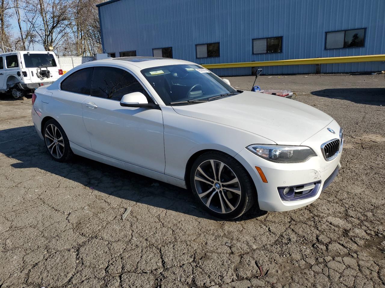 2016 BMW 2er VIN WBA1F9C59GV545896 Copart auction photo, front end / rear end damage thumbnail 4