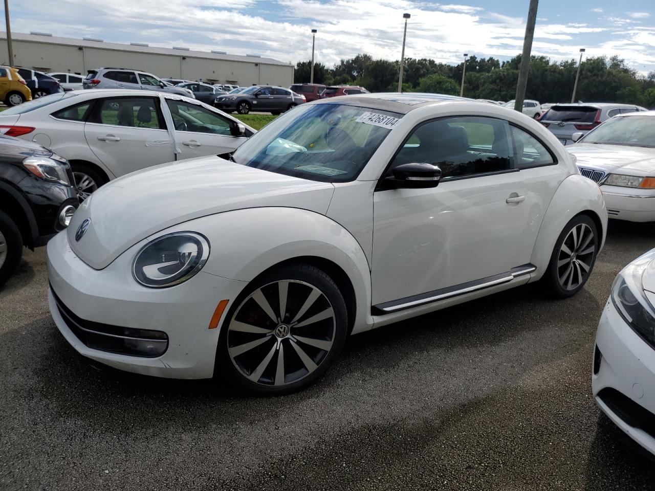2012 Volkswagen Beetle VIN 3VWV67ATXCM645274