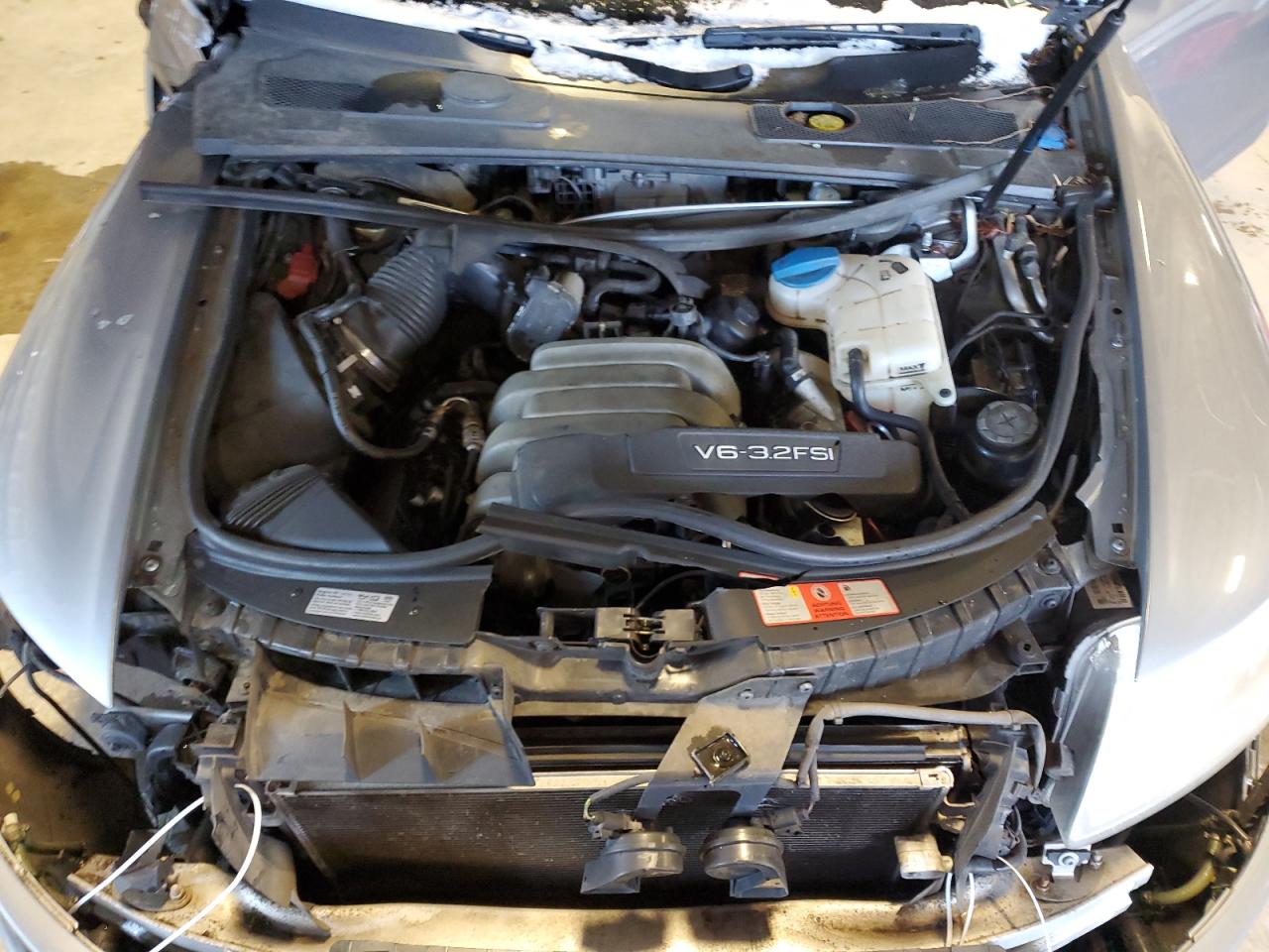 2008 Audi A6 VIN WAUKH74F68N183084 Copart auction photo, side / front end damage thumbnail 12