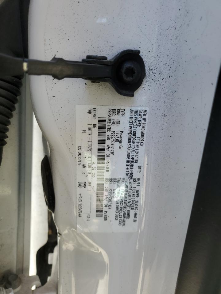 2013 Ford C-MAX VIN 1FADP5CU9DL531300 Copart auction photo, rear end damage thumbnail 13
