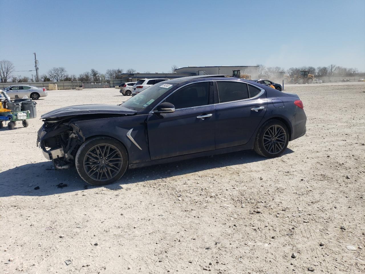 2019 Genesis G70 VIN KMTG34LA0KU017086 - Copart auction photo