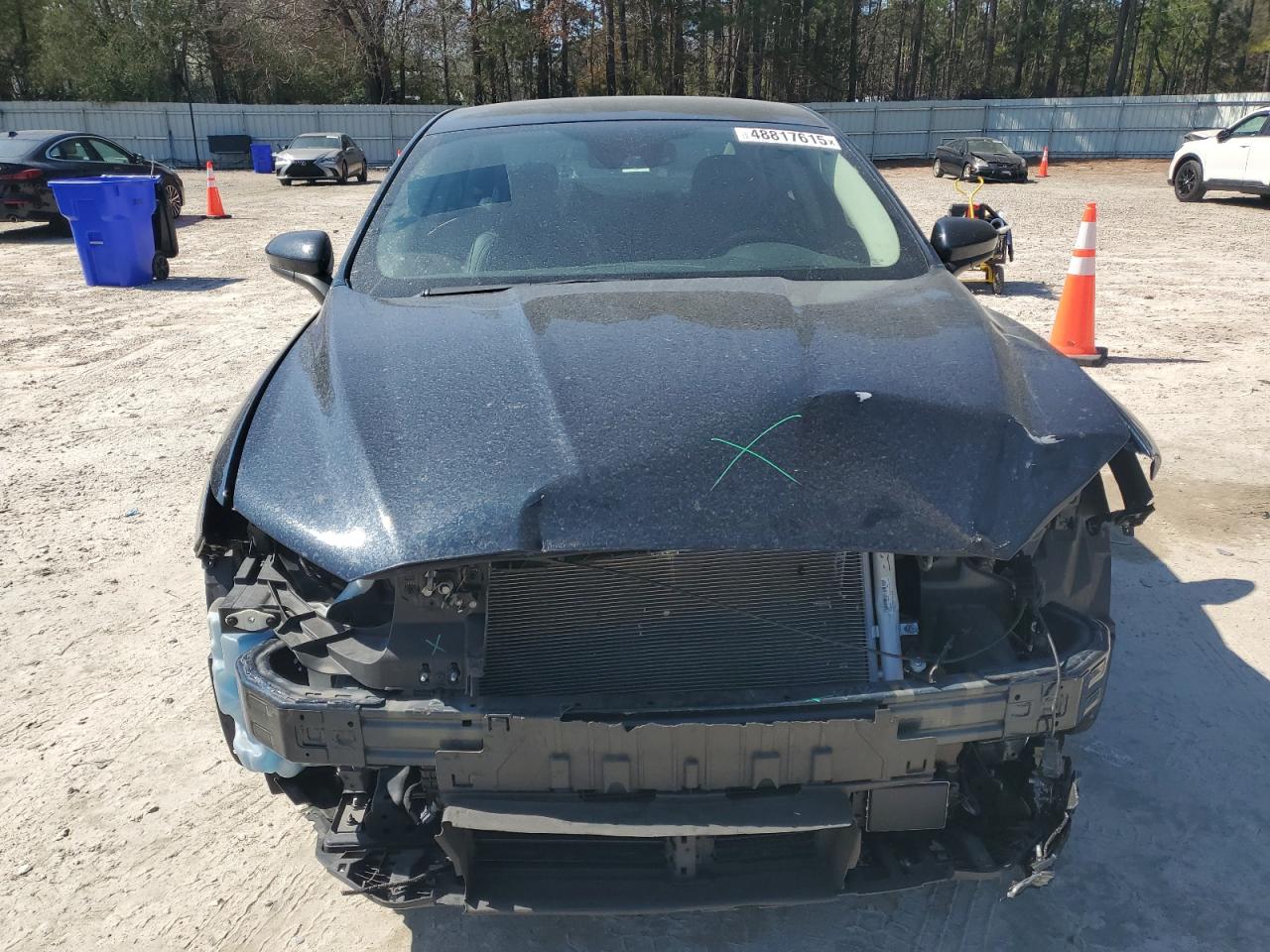 2020 Ford Fusion VIN 3FA6P0HD2LR245938 Copart auction photo, front end damage thumbnail 5