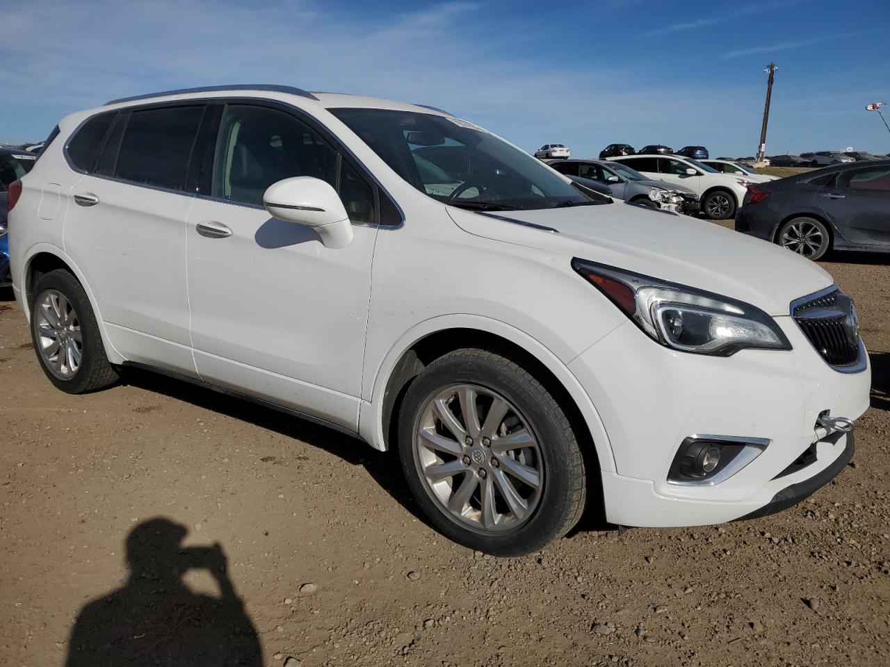2019 Buick Envision VIN LRBFX2SA4KD021791 Copart auction photo, hail / minor dent/scratches damage thumbnail 4