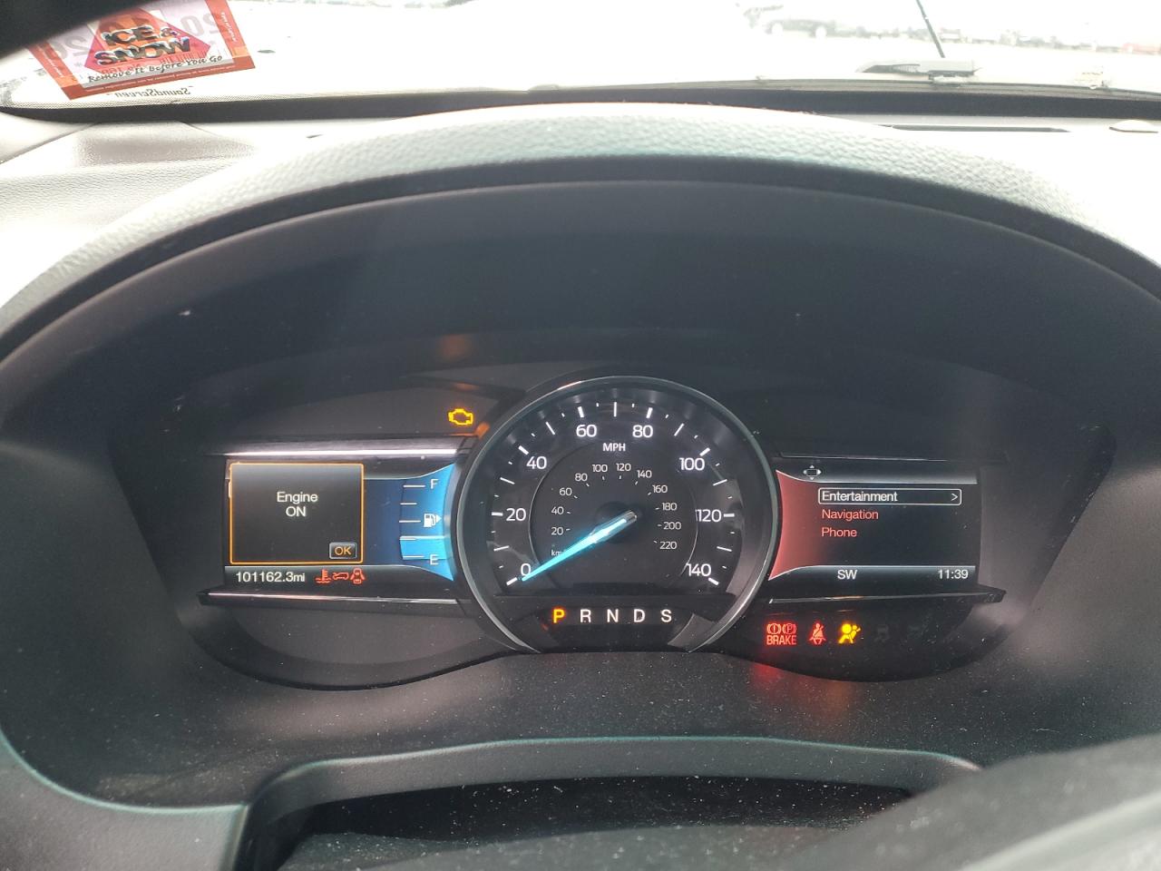 2016 Ford Explorer VIN 1FM5K7FHXGGA43070 Copart auction photo, front end damage thumbnail 9