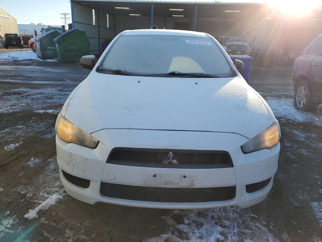 2010 Mitsubishi Lancer VIN JA32U1FU3AU001245 Copart auction photo, rear end damage thumbnail 5
