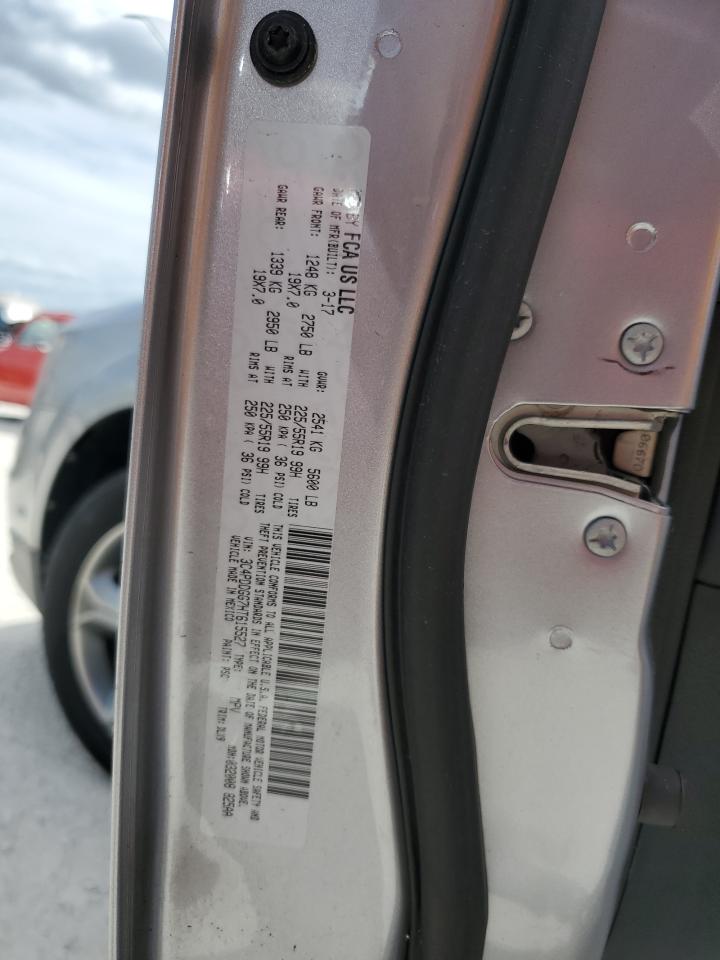 2017 Dodge Journey VIN 3C4PDDGG7HT615527 Copart auction photo, water/flood damage thumbnail 14