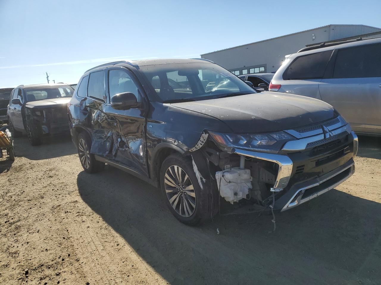 2019 Mitsubishi Outlander VIN JA4JZ4AX1KZ001745 Copart auction photo, all over damage thumbnail 4