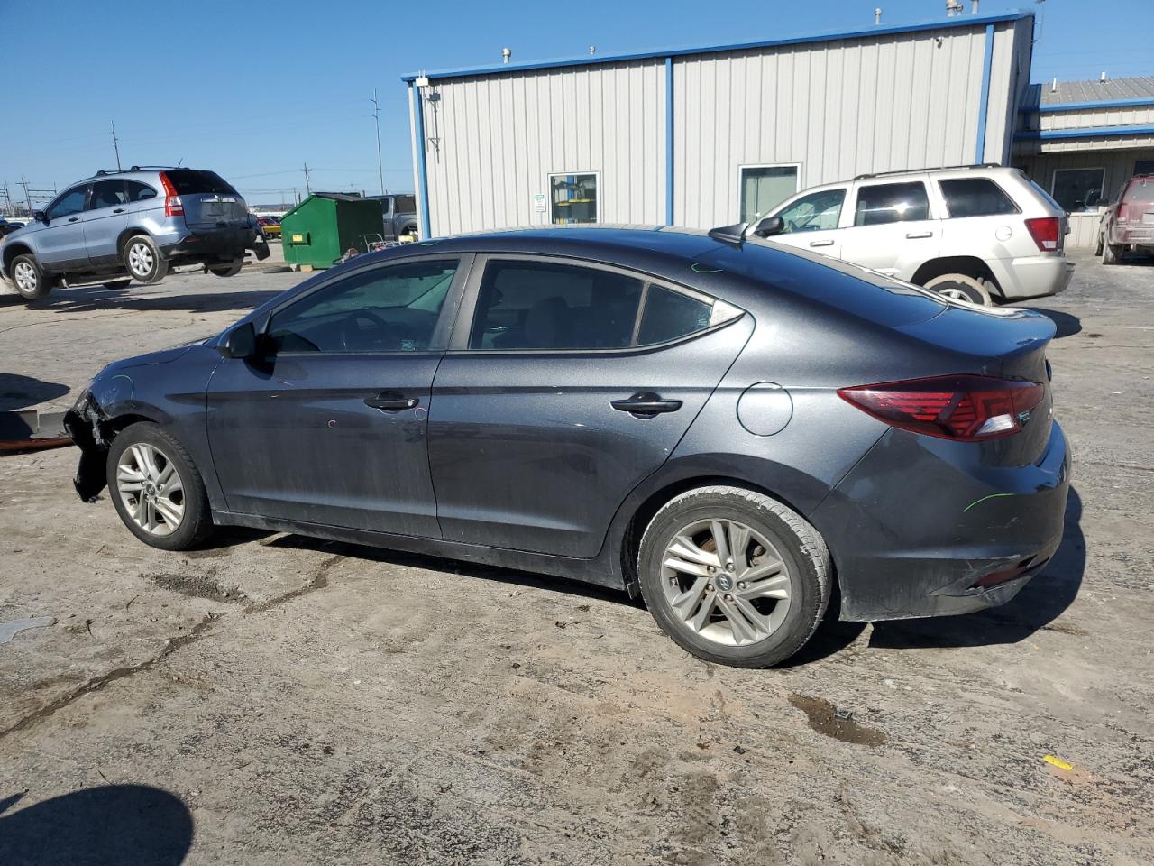 2020 Hyundai Elantra VIN 5NPD84LF7LH579304 Copart auction photo, mechanical / front end damage thumbnail 2