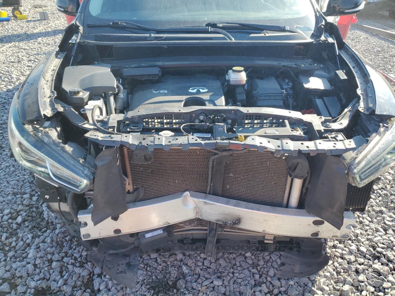 2020 Infiniti QX60 VIN 5N1DL0MNXLC532966 Copart auction photo, front end damage thumbnail 12