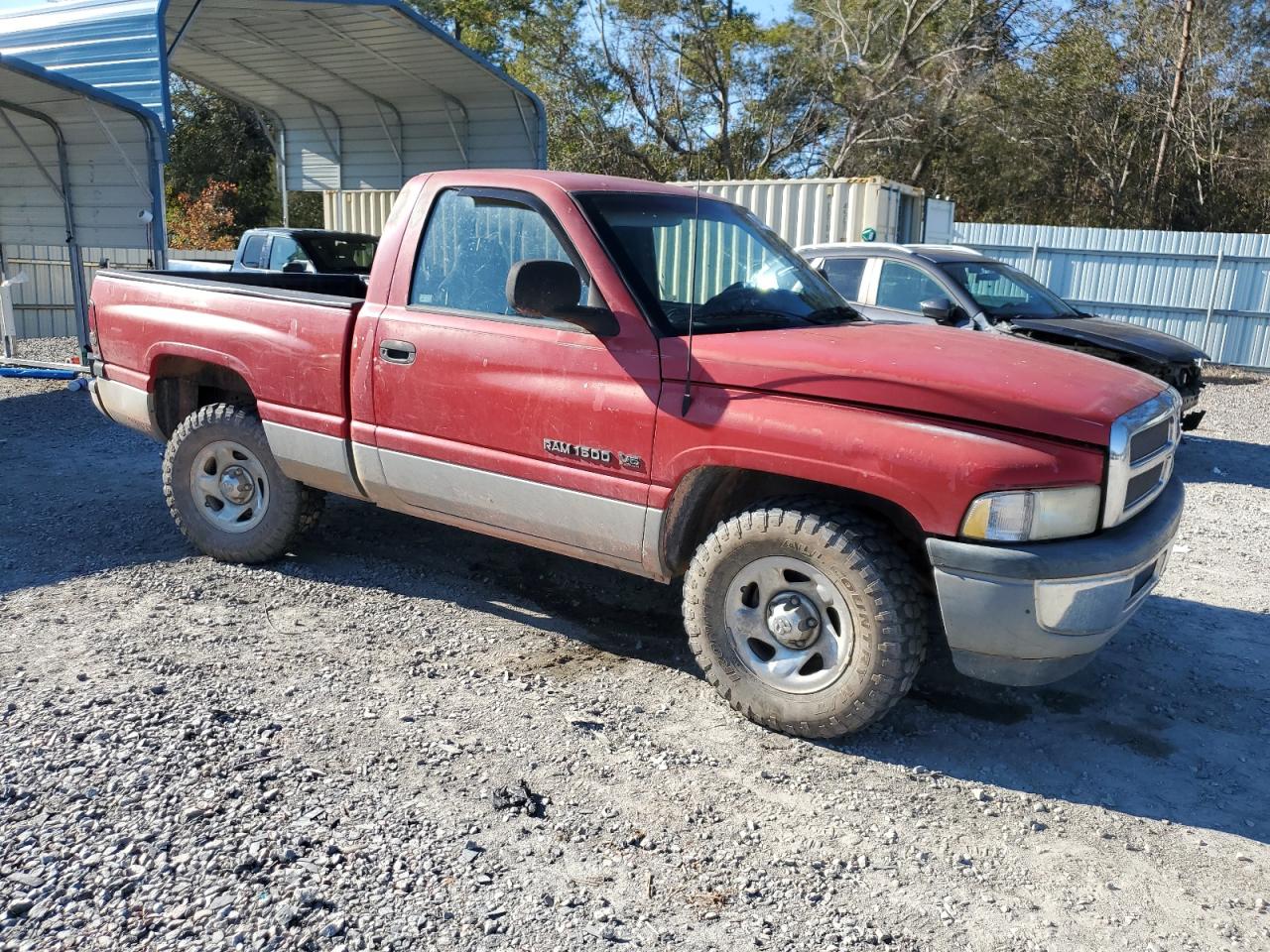 1998 Dodge RAM VIN 1B7HC16X6WS517319 Copart auction photo, undercarriage / minor dent/scratches damage thumbnail 4