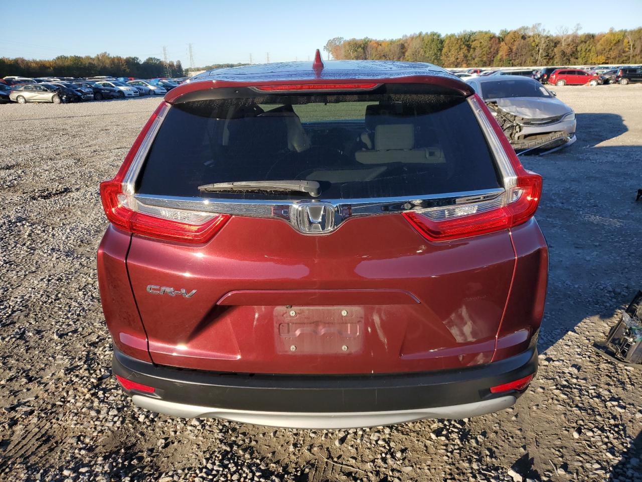 2018 Honda CR-V VIN 7FARW1H51JE051039 Copart auction photo, front end damage thumbnail 6