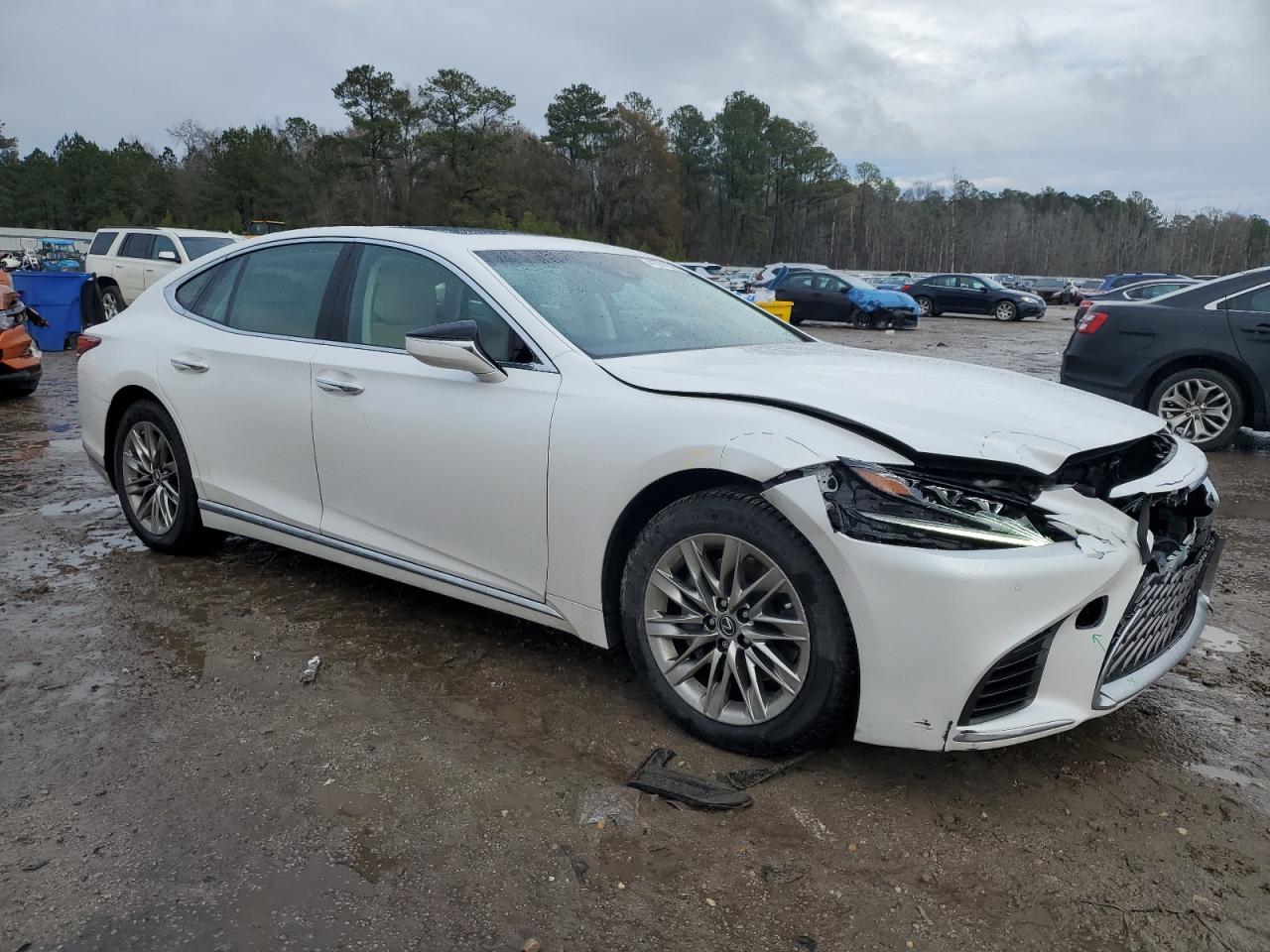2019 Lexus LS VIN JTHB51FF2K5010223 Copart auction photo, front end damage thumbnail 4