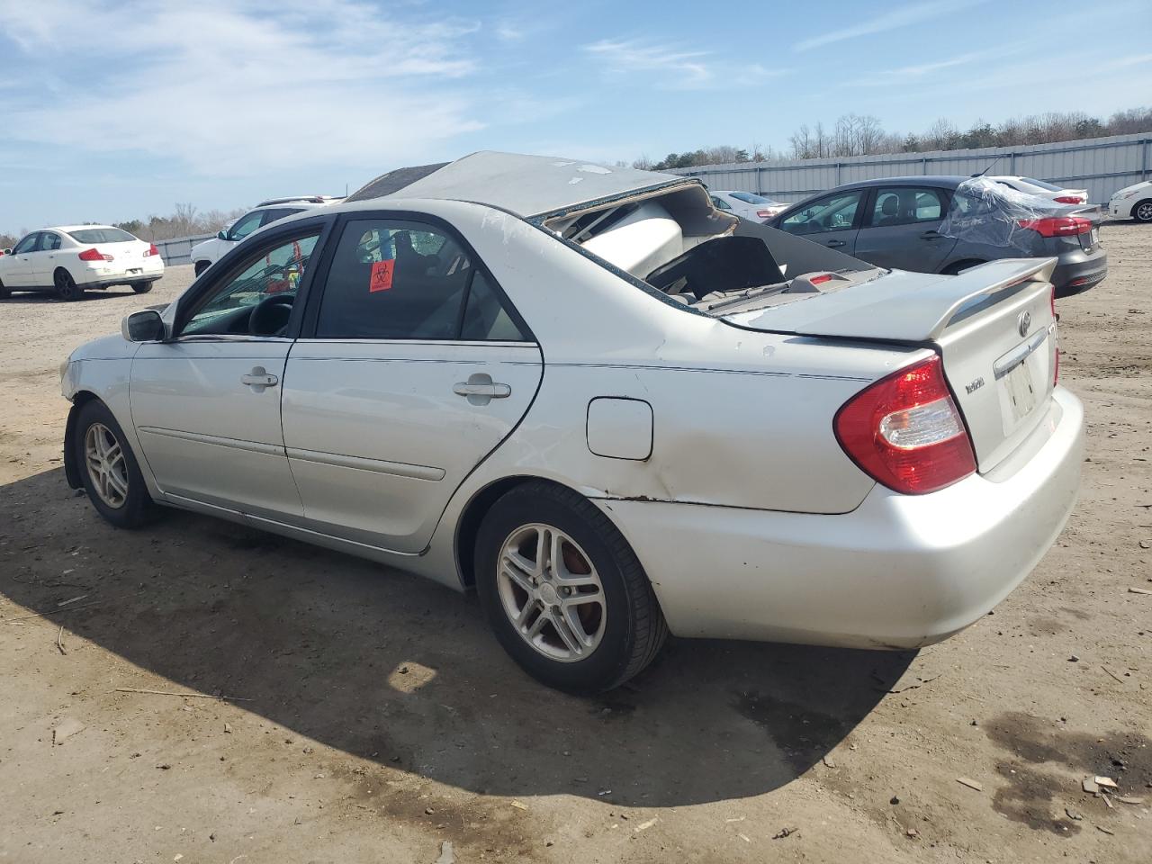 2002 Toyota Camry VIN 4T1BE30K02U615717 Copart auction photo, all over damage thumbnail 2