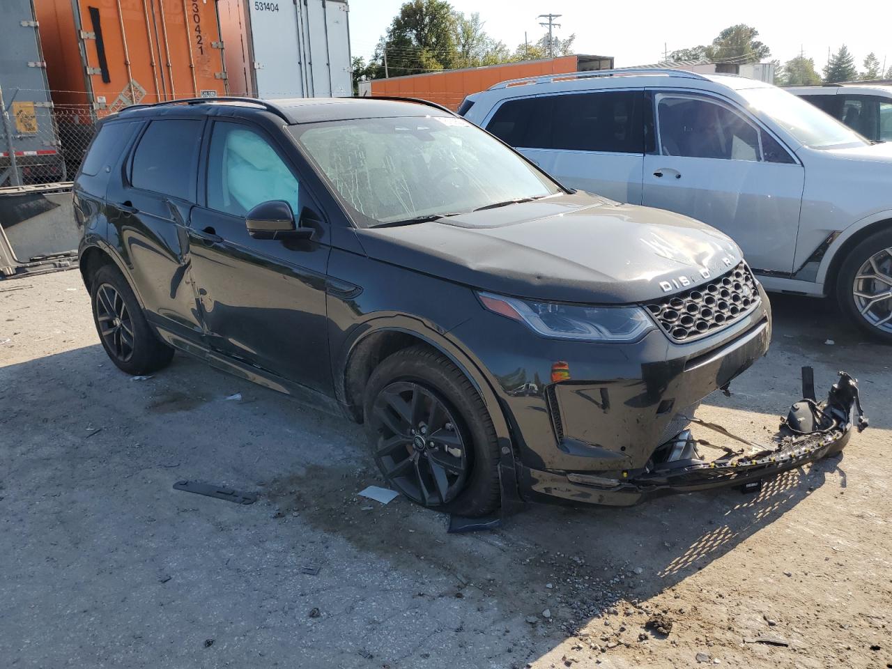 2024 Land Rover Discovery VIN SALCJ2FX1RH346625 Copart auction photo, front end / rear end damage thumbnail 4