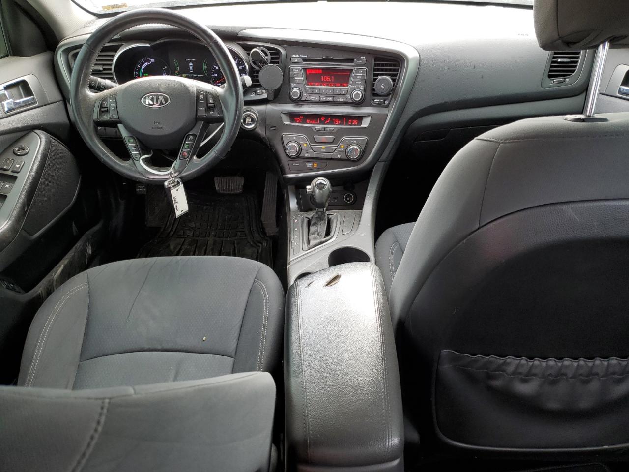 2013 KIA Optima VIN KNAGM4ADXD5062118 Copart auction photo, rear end / front end damage thumbnail 8