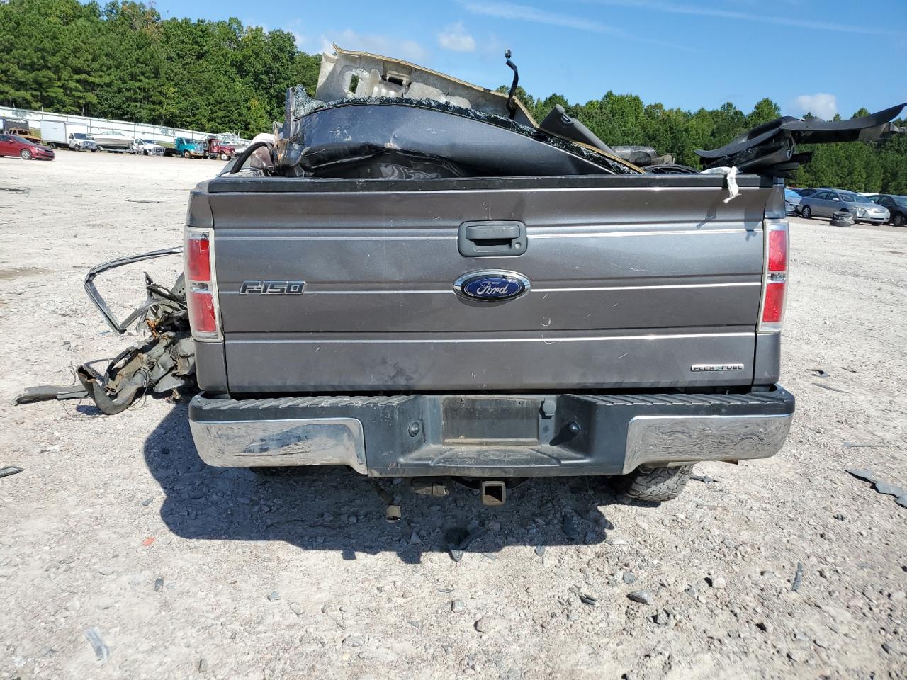 2013 Ford F-150 VIN 1FTEX1EM2DFC51625 Copart auction photo, all over damage thumbnail 6