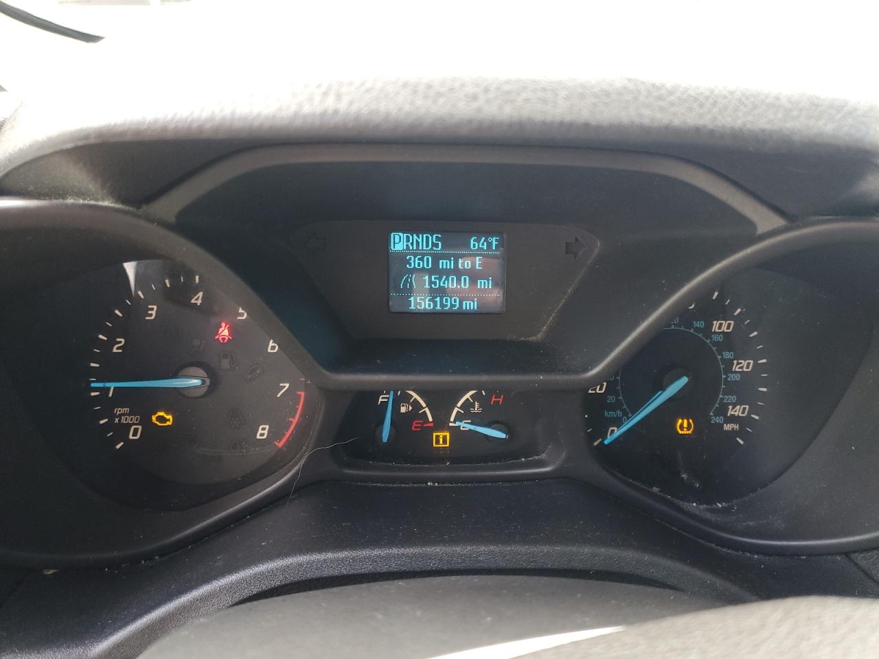 2015 Ford Transit VIN NM0LS7EX4F1193078 Copart auction photo, front end damage thumbnail 9
