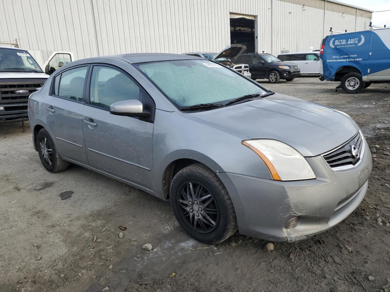 2011 Nissan Sentra VIN 3N1AB6AP0BL696509 Copart auction photo, front end damage thumbnail 4