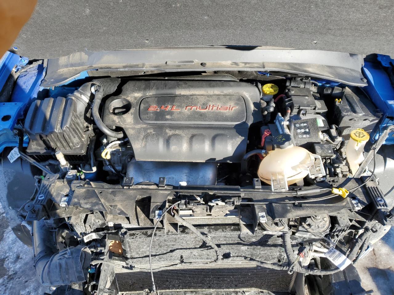 2018 Jeep Compass VIN 3C4NJDDB0JT424045 Copart auction photo, front end / mechanical damage thumbnail 11